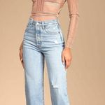 Lulus Casita Beige Sheer Lace Long Sleeve Bodysuit Photo 1