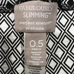 Chico's Chico’s Size 0.5 US S 6 Fabulously Slimming Brigitte Diamond Print Ankle Pants Photo 5