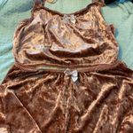 Velvet pajama set Pink Size M Photo 3