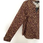 Marc New York NWT  Cinnamon Gold Long Sleeve Boardroom Chic Top Blouse Sz M Photo 9