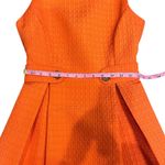 Modcloth  So Sixties Clementine Orange fit and flare A-line sleeveless dress S Photo 6
