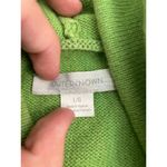 Outerknown  Women's Green Long Sleeve Hudson Cashmere Hoodie Size Large Photo 7
