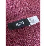 Urban Outfitters BDG Maroon Red Open Front Long Sleeve Cardigan Sweater Top XS Photo 2