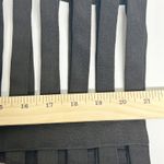 Akira Womens Bondage Bodycon Pencil Skirt Size S Black Cutout Strappy Hem Detail Photo 7