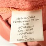 Anthropologie Saturday Sunday Medium Orange Gauze Criss Cross Back Aurelia Top Photo 5