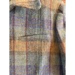 Lauren Ralph Lauren 100% Wool Hunter Green Plaid Equestrian Style Jacket Size 12 Photo 2