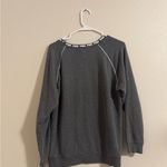 Victoria's Secret  PINK Dark Gray Crewneck Sweater Photo 2