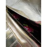 Betsey Johnson  Glitter Wallet on Chain Heart Charm Gold Interior Photo 3