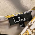 Lulus Lulu’s Dandy lion yellow print shift dress Photo 4