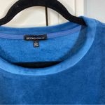 Beyond Yoga  Soft Velvet Brushed Up Cropped Pullover‎ Sweatshirt Celestial Blue S Photo 2
