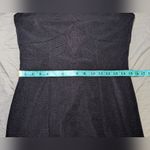 Vintage Paris De Boulevard Diamond Center Mesh Mini Dress W10 Black Size 10 Photo 5