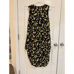cupio Lemon Print Dress Sleeveless V-Neck Midi Casual Summer Large Photo 4