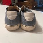 Birkenstock Women’s 6 Blue Barrie Canvas Slip On Flats Shoes Photo 4