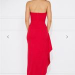 Hello Molly red strapless maxi dress Photo 1