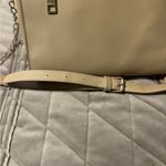 Bebe Tan Crossbody with Adjustable Gold Chain Strap Photo 3