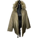 Liz Claiborne Womens Jacket/Coat. Size small, faux fur hood. Photo 17