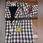 Adrianna Papell Vtg Adam Douglass Plaid Checkered Blazer Photo 4