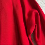 Escada Vintage Escada by Margaretha Lev Wool Red Open Knit Cardigan Photo 9