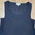 Zenana Womens Black Sheer Tank - M Photo 2