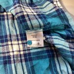 Canyon River Blues Blue Plaid Shirt Size Large Photo 3