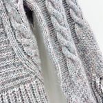 EXPRESS SMALL Gray Pastel Fairy Kai Wool Blend Knit Cowl Neck Sweater Photo 6