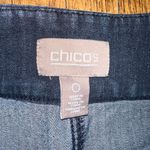 Chico's Chico’s 0/S dark wash stretchy travelcore pull on pants Photo 1