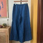 CP Shades  The Wendy 100% Linen Wide Leg Palazzo Pants $238 Blue Size XS Photo 3