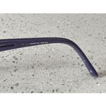 Roots  Eyewear PLM CEN 51-18-135 Plum Purple Half Rim Eyeglasses Frames ONLY Photo 6