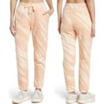 Sweaty Betty Essentials Orange Striped Joggers Pants Size Medium NEW Photo 1