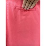 Mario Serrani  Italy Women's Pants Solid Pink Size 12 Faux Pockets Ankle Photo 5