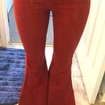 Dress Up Red Corduroy Flares   Photo 0