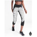 Athleta Printed Stealth TurCool Capri Leggings Size L Photo 5