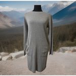 EUC J.Jill Pure Jill Gorgeous Sweater Dress With Pockets And Side Slip Comfy Photo 3