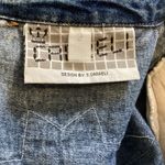 VINTAGE DESIGNER CARRELI 1980’s LADIES DENIM & LACE JACKET ONE OF A KIND SIZE 2 Blue Photo 11