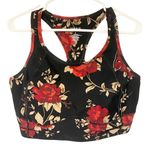 Torrid  Plus Size 1X Rose Printed Floral‎ Active Athletic Sports Bra Photo 0