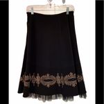 Sunny Leigh Ruffled Embroidered Circle Skirt Photo 1