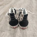 Vans Checked Black And White High Tops Size 7.5 Photo 2