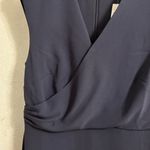 Ann Taylor Elegant Navy Blue Sleeveless  Dress NWT 6 Photo 2