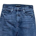 Aritzia Denim Forum Womens 26" Black Lola High Rise Skinny Raw Hem Jeans Photo 3