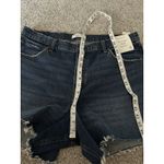 Abercrombie & Fitch  The Dad short‎ high rise  Denim  sz 34 18 PLUS Cut Off Boho Photo 4