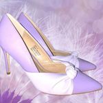 New York & company brie heel lavender shoes! New Purple Size 9 Photo 1