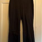 Willi Smith  | Black Slightly Flared Pants Size 12 No Pockets Photo 0
