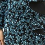 Self Portrait Self-Portrait Turquoise Sequin Mini NWOT Photo 9