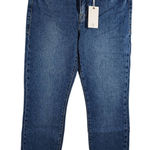 Good American Good Classic Raw Hem Jeans 4/27 NWT Photo 0