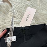 House Of CB  Black Bandage Cage Drape Skirt Photo 5