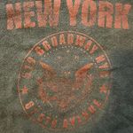 Brandy Melville John Galt Black And Red New York Short Sleeve Shirt Photo 1