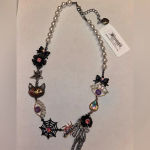 Betsey Johnson NWT  Halloween Necklace Rare Photo 8