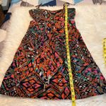 Material Girl Colorful Mini Dress Side Cut Outs Juniors Size Small Geometric Photo 11