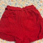 Boutique Red Shorts & Top Set Photo 2