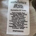 Sundance  Quinn Bohemian Linen Blend Slouchy Pants Button Fly Size 12 Petite Photo 9